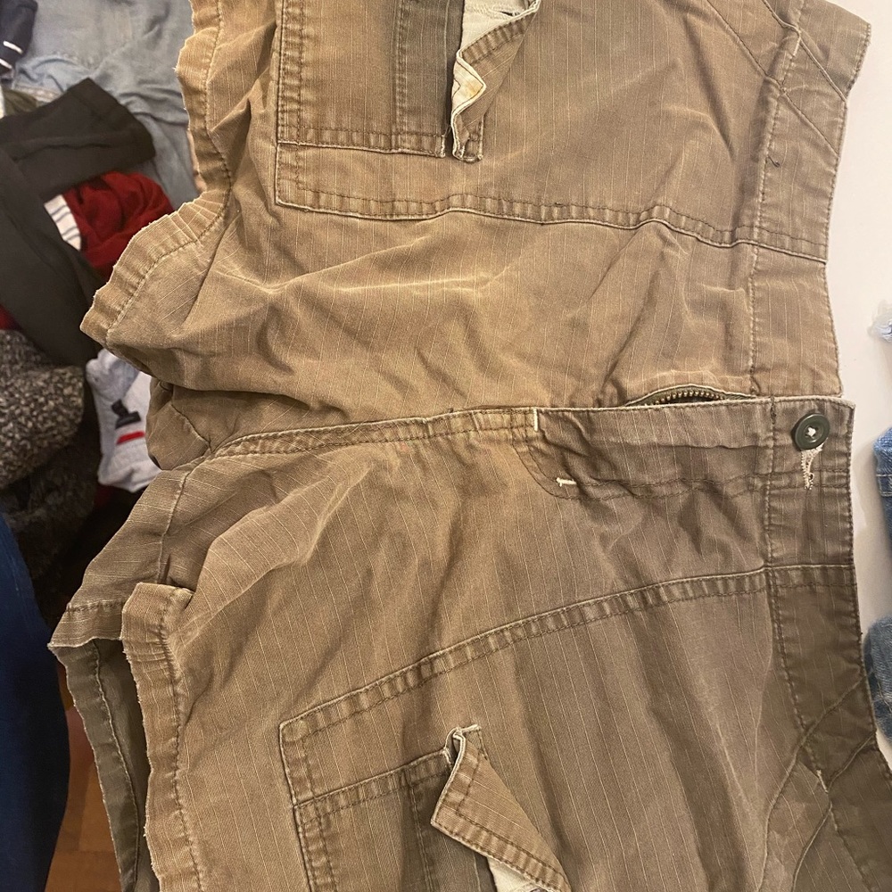 Brown Cargo Shorts